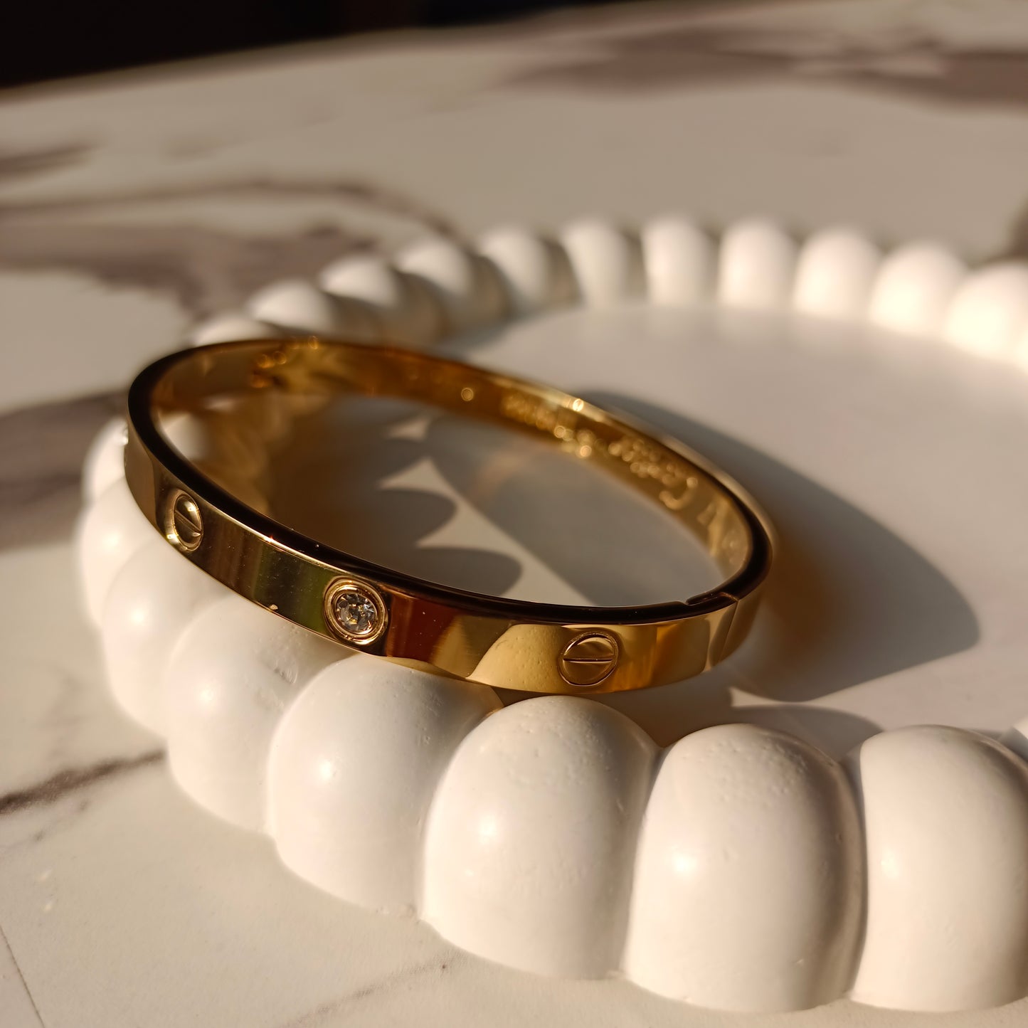 Cartier Bracelet 18K Gold Plated, Waterproof and Anti Tarnish